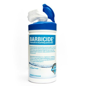 BARBICIDE WIPES Chusteczki do dezynfekcji powierzchni 120 szt.