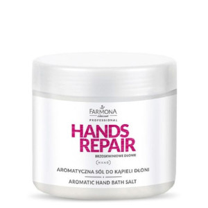 FARMONA HANDS REPAIR Aromatyczna sól do kąpieli dłoni 600 g