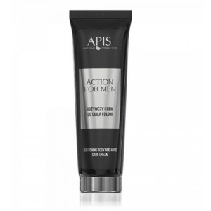 Apis Action For Men Odżywczy Krem Do Ciała I Dłoni, 100ml