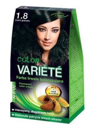 Chantal Farba Do Włosów Variété 1.8 Czerń