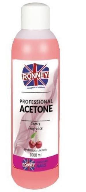 RONNEY - Aceton o zapachu wiśni ACETONE CHERRY 1000 ml    