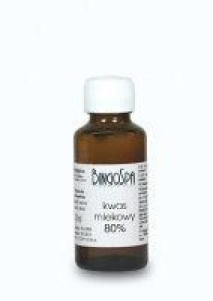 BINGOSPA Kwas mlekowy 80% 30ml   
