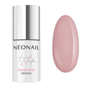 NEONAIL Lakier Hybrydowy 7,2 ml - Cover Base Protein Natural Nude