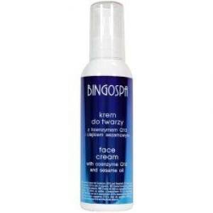BINGOSPA Krem do twarzy z koenzymem Q10 i olejkiem sezamowym 135g  