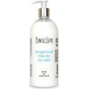 BINGOSPA Kolagenowe mleczko do ciała aloes, len, witamina E 0.5l    super!