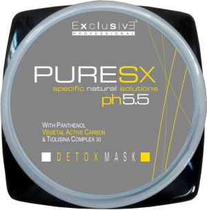 PURE SX DETOX  Maska 250 ML - na bazie aktywnego węgla roślinnego