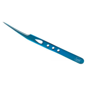 Sofi Lashes Pęseta Do Rzęs Prosta 723 Titanium Blue