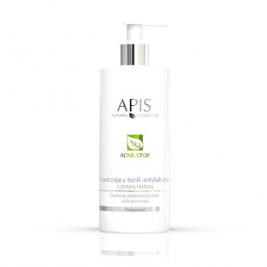 APIS Acne-Stop oczyszczający tonik antybakt. z zieloną herbatą 500ml