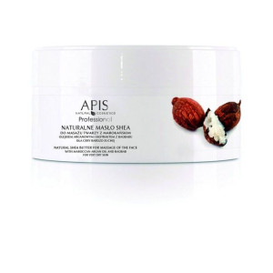 APIS Naturalne masło shea z olejkiem argan. do masażu twarzy 100g