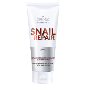 FARMONA SNAIL REPAIR Aktywny peeling odmładzający ze śluzem ślimaka 200 ml