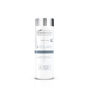BIELENDA X – FOLIATE Clear Skin Tonik kwasowy do skóry trądzikowej 200 ml