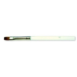 Pędzel Clear 6mm Żel Naturalny Włos