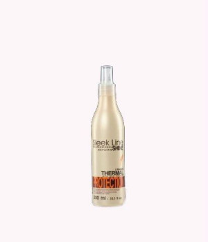 .Stapiz Dwufazowy płyn do prostowania włosów z jedwabiem Sleek Line 300ml .