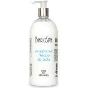 .! BINGOSPA Kolagenowe mleczko do ciała aloes, len, witamina E 0.5l