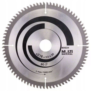 Bosch Tarcza Pilarska Multi Material 216x30 Z80