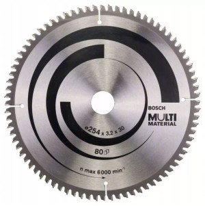 Bosch Tarcza Pilarska Multi Material 254x30 Z80