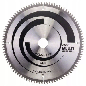 Bosch Tarcza Pilarska Multi Material 254x30 Z96
