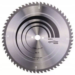 Bosch Tarcza Pilarska Optiline Wood 400x30 Z60