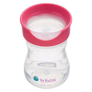 Kubek treningowy dla dzieci 240ml do nauki picia malinowy B.BOX