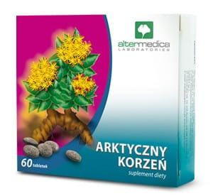 Arktyczny korzeń - Różeniec Górski (Rhodiola) Altermedica (60tab)