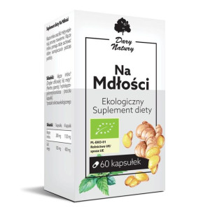 Na mdłości BIO DARY NATURY (60 kps)