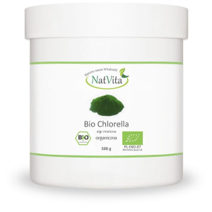 Chlorella CHLOROFIL NATURALNY BIO NatVita (500g)