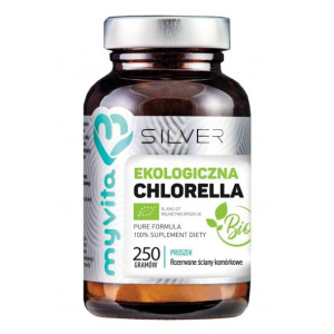 Chlorella - CHLOROFIL NATURALNY BIO (w proszku 250g.) Ekologiczna MyVita Si