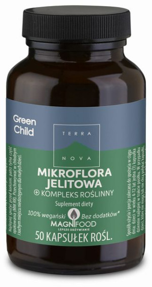 Mikroflora Jelitowa - Probiotyki dla dzieci - Kompleks roślinny TERRANOVA