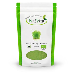 Trawa jęczmienna (Młody jęczmień) mielona BIO NatVita (200g)