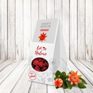 Granat kwiat 10g KWIATY JADALNE