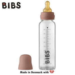 Bibs - Antykolkowa Butelka Szklana Dla Niemowląt 225 Ml Woodchuck