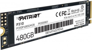 Dysk SSD 480GB Patriot P310 PCIe NVMe