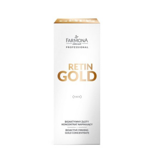 FARMONA RETIN GOLD Bioaktywny złoty koncentrat napinający 30 ml