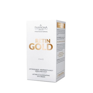 FARMONA RETIN GOLD Liftingujaco-rozświetlający krem pod oczy 50 ml