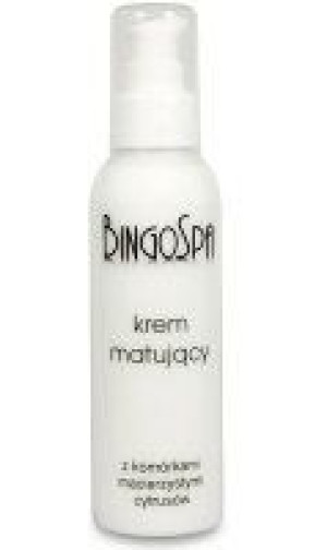 BINGOSPA Krem matujący z komórkami macierzystymi cytrusów 135g   