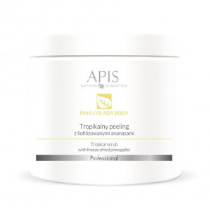 APIS Tropikalny peeling z liofilizowanymi ananasami 650g
