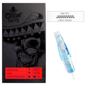 Cartridge do tatuażu El Cartel 0.30mm 17 Magnum LT 10 szt.