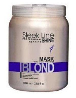 Stapiz - Maska Sleek Line Do Włosów Blond, Siwych I Rozjaśnianych 1l
