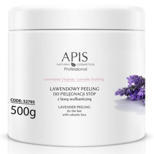 APIS Lawendowe Ukojenie - peeling do stóp 500g
