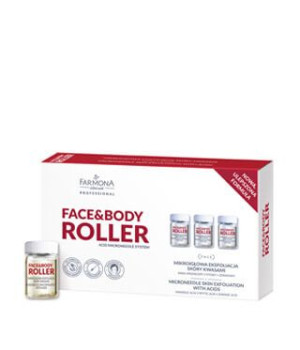 FARMONA FACE&BODY ROLLER Mezoterapia mikroigłowa z kwasami 5x5 ml