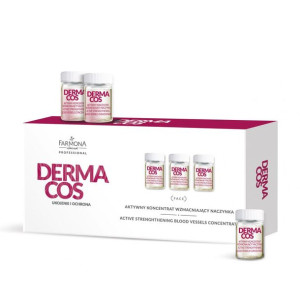 FARMONA DERMACOS Aktywny koncentrat wzmacniający naczynka 10x5 ml