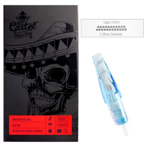 Cartridge do tatuażu El Cartel 0.35mm 23 Soft Edge Magnum 10 szt.