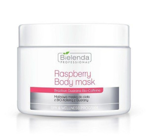 BIELENDA - Malinowa maska do ciała