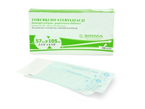 Torebki Do Sterylizacji W Autoklawie 57mm X 105 Mm 200szt