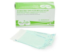 Torebki Do Sterylizacji W Autoklawie 90mm X 135 Mm 200szt