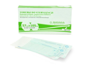 Torebki Do Sterylizacji W Autoklawie 57mm X 105 Mm 200szt