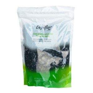 Depilflax 100 Wosk Film Wax Perełki Czarne 1000g