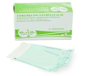 Torebki Do Sterylizacji 90mm X 135mm 200szt