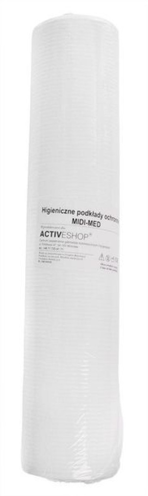 Jednorazowe Prześcieradło Papierowe Podfoliowane 51cm