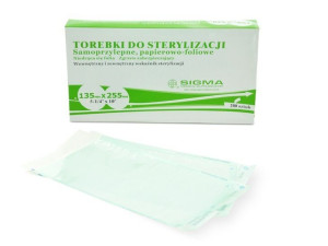 Torebki Do Sterylizacji W Autoklawie 135mm X 250mm 200szt